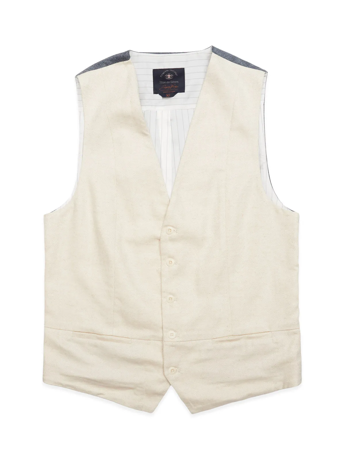 Blue de Gênes Pantella Desk Gilet Natural