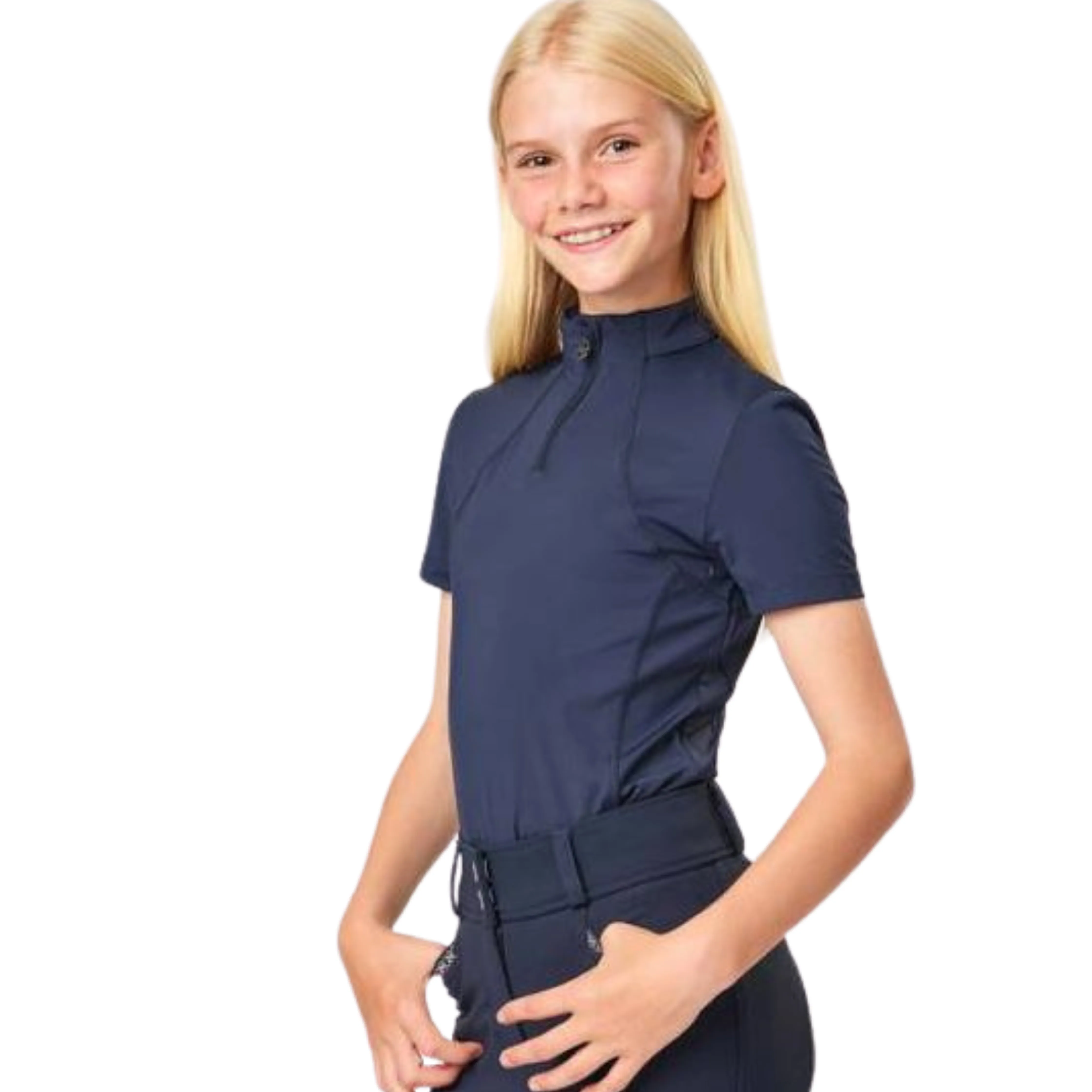 LeMieux Kids Short Sleeve Base Layer - Indigo