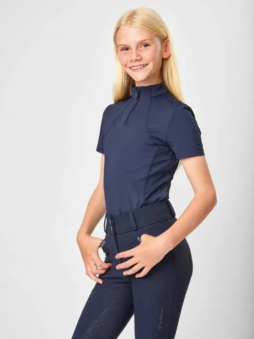 LeMieux Young Rider Short Sleeve Base Layer Indigo