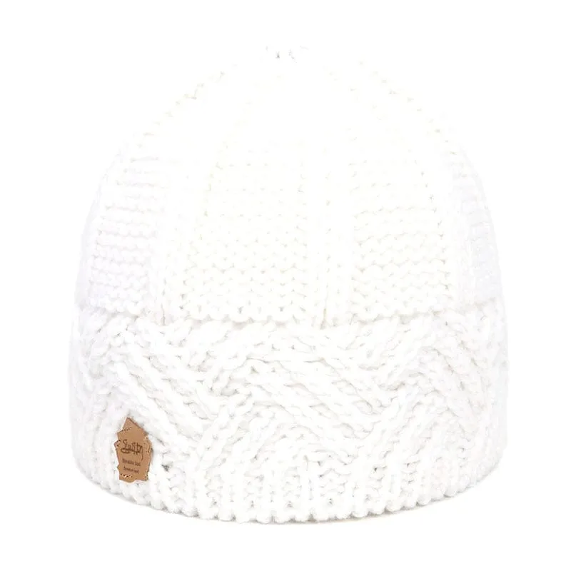 Retro Knitted Beanie Hat