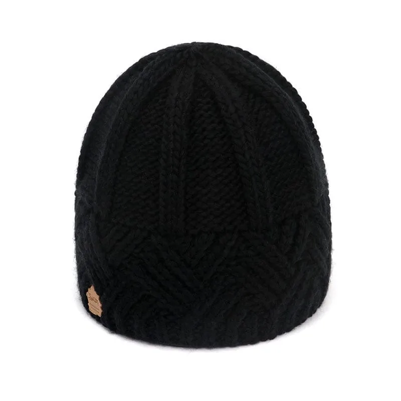 Retro Knitted Beanie Hat