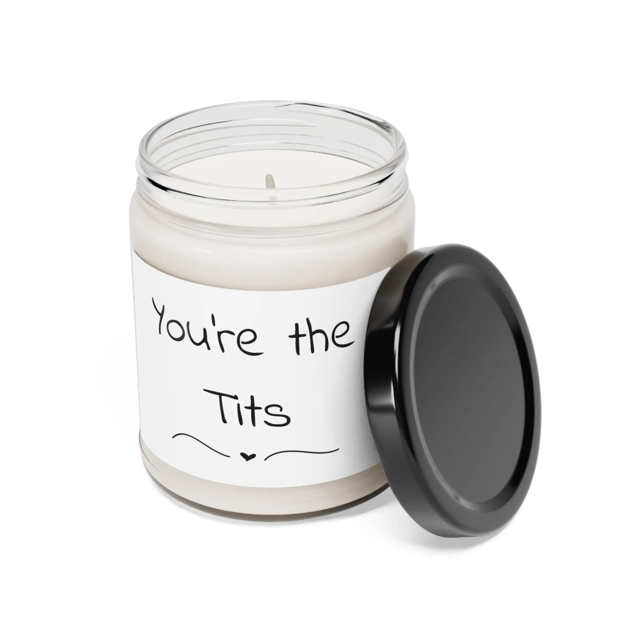 Scented Soy Candle, 9oz - You're The Tits